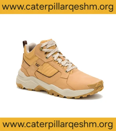 کتونی نیم ساق مردانه کاترپیلار مدل GRAPPLE LEATHER MID P726962